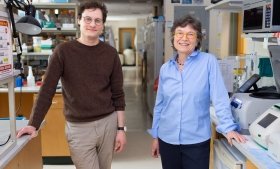 Leonard Schärfen and Karla Neugebauer. Photo credit: Dan Renzetti.