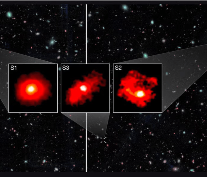 Image taken by the James Webb Space Telescope