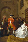 A scene from “The Beggar’s Opera” painted by William Hogarth