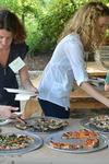 Photos: Pizza party for new faculty at the Yale Farm