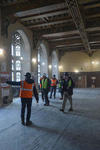 Renovations underway in the common room of the former Hall of Graduate Studies at 320 York Street